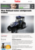 New Holland tester selvkjørende traktor