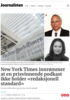New York Times innrømmer at en prisvinnende podkast ikke holder «redaksjonell standard»