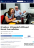 Ni søkere til toppsjef-stillinga i Norsk Journalistlag