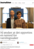 NJ ønsker at det opprettes en nemnd for varslingssaker