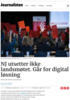 NJ utsetter ikke landsmøtet. Går for digital løsning