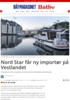 Nord Star får ny importør på Vestlandet