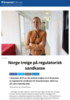 Norge treige på regulatorisk sandkasse