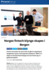 Norges fintech-klynge skapes i Bergen