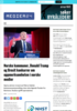 Norske kommuner, Donald Trump og Brexit konkurrer om oppmerksomheten i norske medier