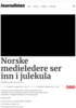 Norske medieledere ser inn i julekula