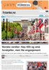 Norske verdier: Høy tillit og små forskjeller, men lite engasjement