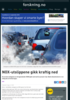 NOX-utslippene gikk kraftig ned