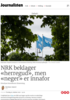NRK beklager «herregud», men «neger» er innafor