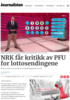 NRK får kritikk av PFU for lottosendingene