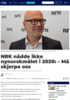 NRK nådde ikke nynorskmålet i 2020: - Må skjerpe oss