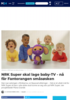 NRK Super skal lage baby-TV - nå får Fantorangen småsøsken