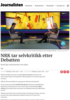 NRK tar selvkritikk etter Debatten