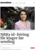 NRKs id-feiring får klager før sending