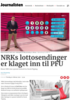 NRKs lottosendinger er klaget inn til PFU