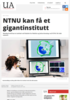 NTNU kan få et gigantinstitutt