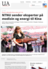 NTNU sender eksperter på medisin og energi til Kina