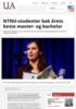 NTNU-studenter bak årets beste master- og bachelor