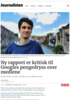 Ny rapport er kritisk til Googles pengedryss over mediene