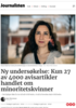 Ny undersøkelse: Kun 27 av 4000 avisartikler handlet om minoritetskvinner