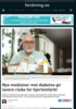 Nye medisiner mot diabetes gir lavere risiko for hjerteinfarkt