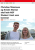 Nyheter Christian Strømnes og Kristin Werner skal lede NSF Student i året som kommer