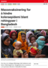 Nyheter Massevaksinering for å hindre koleraepidemi blant rohingyaer i Bangladesh