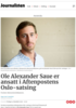 Ole Alexander Saue er ansatt i Aftenpostens Oslo-satsing