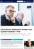 Ole Kristian Bjellaanes slutter som nyhetsredaktør i NTB