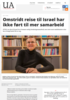 Omstridt reise til Israel har ikke ført til mer samarbeid