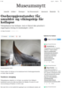 Oseberggjenstander får smuldre og vikingskip får kollapse