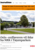 Oslo-ordføreren vil ikke ha NRK i Tøyenparken