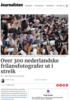 Over 300 nederlandske frilansfotografer ut i streik
