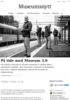 På tide med Museum 3.0