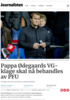 Pappa Ødegaards VG-klage skal nå behandles av PFU