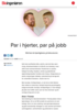 Par i hjerter, par på jobb