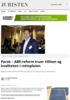 Parat: - ABE-reform truer tilliten og kvaliteten i rettspleien