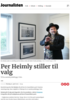 Per Heimly stiller til valg