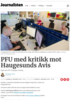 PFU med kritikk mot Haugesunds Avis