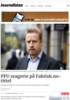 PFU reagerte på Faktisk.no-tittel