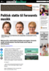 Politisk støtte til Forsvarets musikk