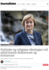 Politiske og religiøse ideologiar må alltid kunne diskuterast og kritiserast