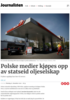Polske medier kjøpes opp av statseid oljeselskap