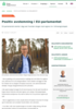 Positiv avstemning i EU-parlamentet