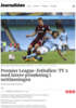 Premier League-fotballen: TV 2 med lavere prisøkning i nettløsningen