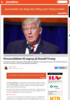 Presseredaktør til angrep på Donald Trump