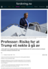 Professor: Risiko for at Trump vil nekte å gå av