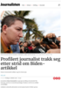 Profilert journalist trakk seg etter strid om Biden-artikkel