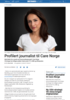 Profilert journalist til Care Norge