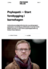 Psykopati: - Start forebygging i barnehagen